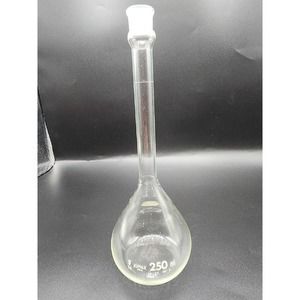 Kimax 250 ml Glass Volumetric‎ Flask with no Stopper